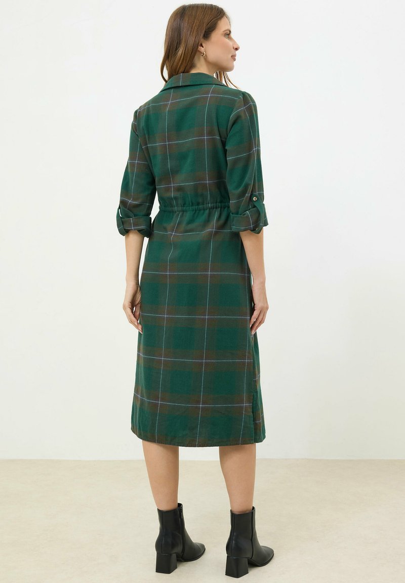 M&Co Shirt dress - green/dark green - Zalando
