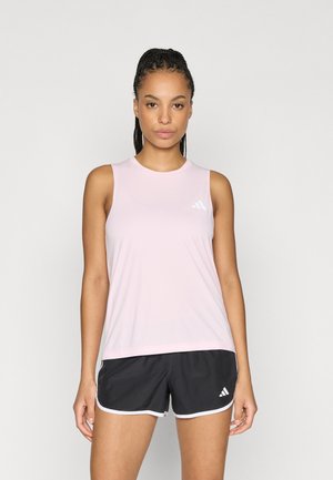 RUN TANK - Top - clear pink