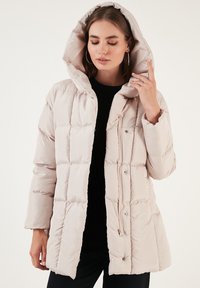 LELA REGULAR FIT - Wintermantel - stone