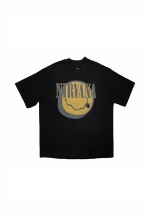 Print T-shirt - black