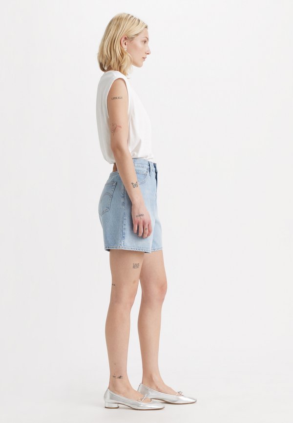 HIGH BAGGY - Denim shorts - far and wide4