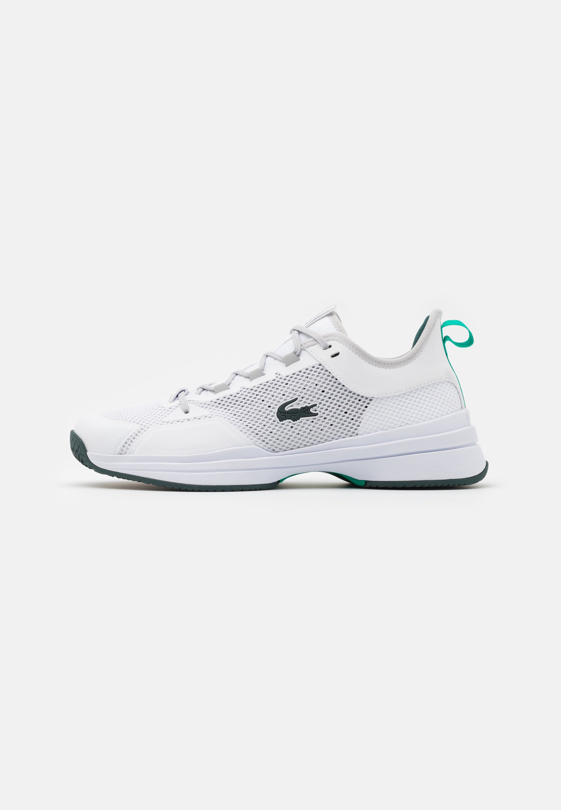Lacoste Sport AG LT 21 - Tennisschoenen voor alle ondergronden -  white/green/wit - Zalando.nl