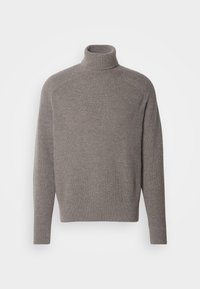 BOSS Stickad tröja - dark brown