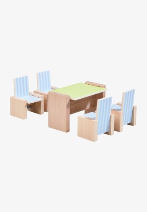 HABA, LITTLE FRIENDS - Miniature - puppenhaus möbel esszimmer