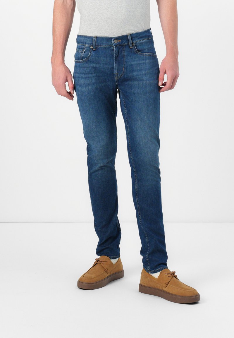 7 For All Mankind Slim fit jeans donkerblauw 7 For All Mankind Slim fit jeans donkerblauw