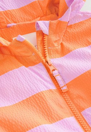 Next SHOWER RESISTANT PRINTED CAGOULE - Regenjacke / wasserabweisende Jacke - pink orange