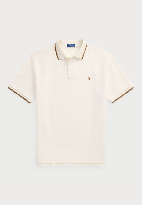 CUSTOM SLIM FIT MESH POLO SHIRT - Polo shirt - pale cream4