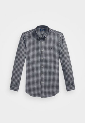 Polo Ralph Lauren CUSTOM FIT PLAID TWILL SHIRT - Camisa - grey heather multi