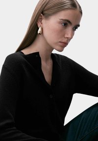 Marks & Spencer CREW NECK  - Cardigan - black