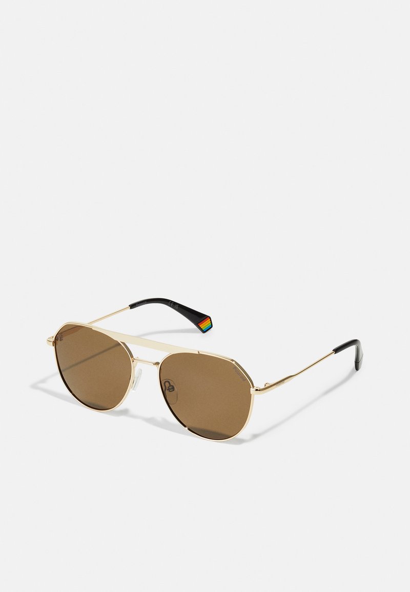 Polaroid UNISEX - Okulary przeciwsłoneczne/złoty - Zalando.pl