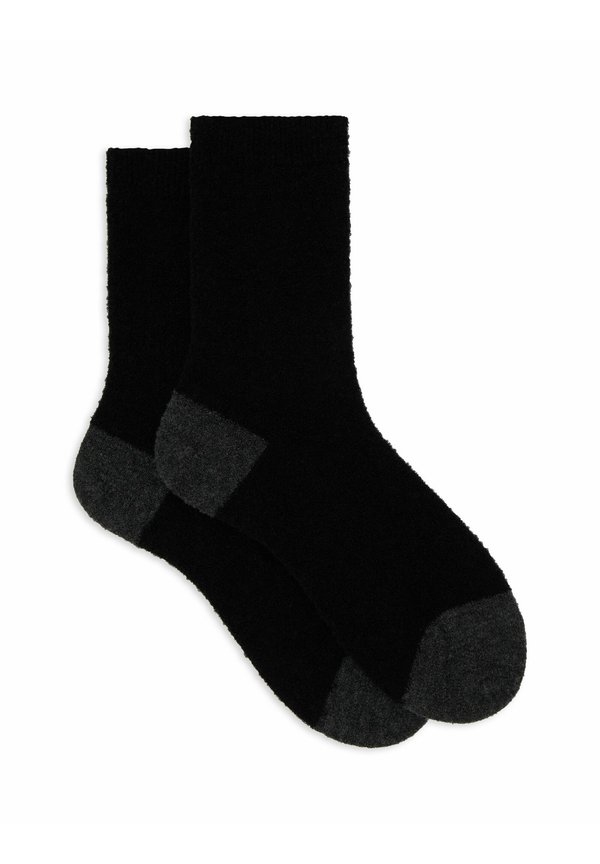 WITH CONTRASTING DETAILS - Socken - nero antracite