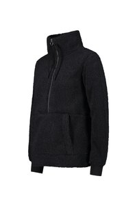 CMP WOMAN SWEAT - Fleecová mikina - nero
