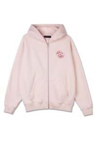 NADIA OVERSIZED RAGLAN SWEATJACKET - Sweat zippé - washed dusty rose