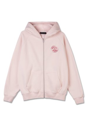Pegador NADIA OVERSIZED RAGLAN SWEATJACKET - Zip-up sweatshirt - washed dusty rose
