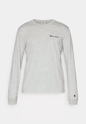 Champion ICONS CONTRAST CREWNECK LONG SLEEVE  - Camiseta de manga larga - grey