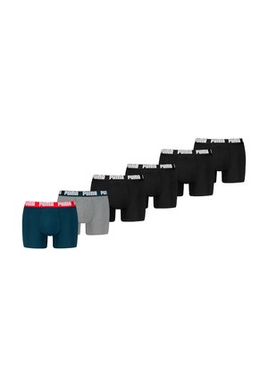 6ER PACK - Boxer Briefs - black   grey   navy