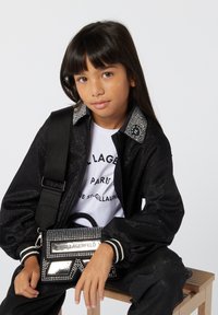 KARL LAGERFELD KIDS AVEC PLACÉ - T-shirt imprimé - blanc