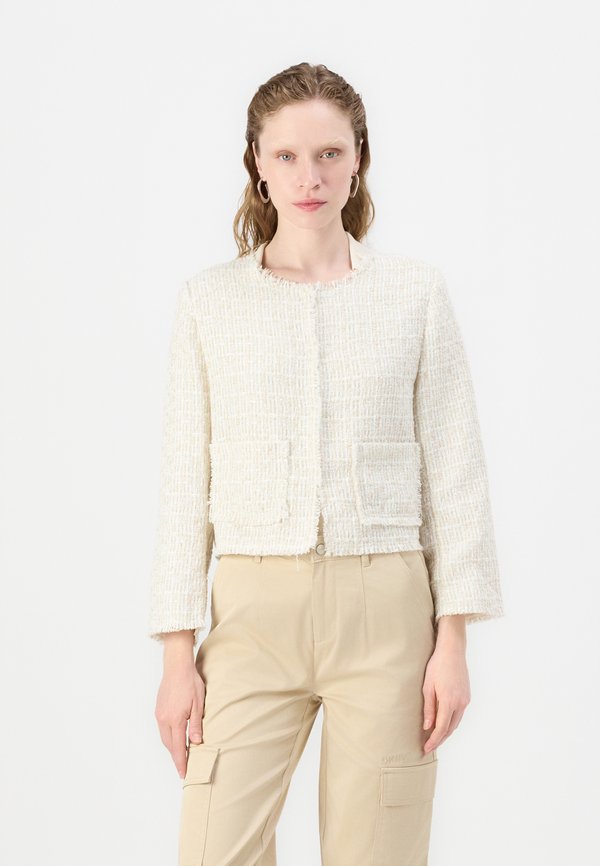 FRAYED FRONT POCKETS - Summer jacket - eggnog - Main Image