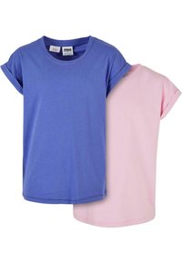 Urban Classics - EXTENDED SHOULDER TEE 2-PACK - Základné tričko - purpleday girlypink Miniatúrny obrázok 1