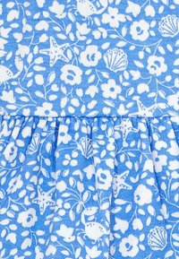 JoJo Maman Bébé NAUTICAL DITSY  REGULAR FIT - A-vonalú szoknya - blue nautical ditsy floral