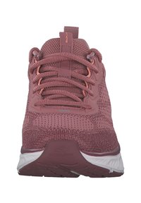 Skechers EDGERIDE-POWER FLOW - Sneakers laag - dark mauve trim