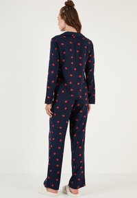 LELA REGULAR FIT - Pizsama szett - dark blue