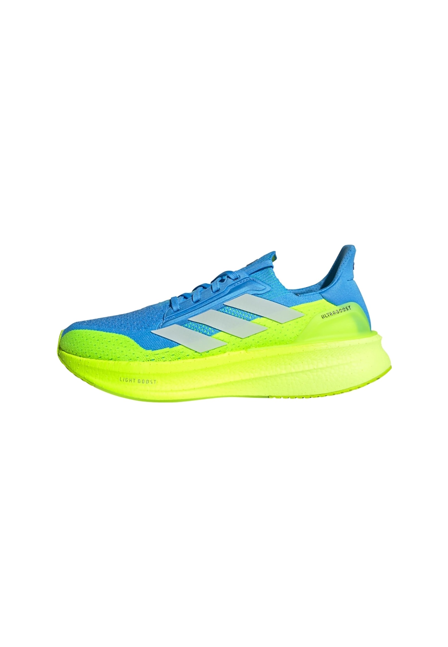 adidas Performance ULTRABOOST 5X - Road running shoes - semi blue burst  crystal jade lucid lemon/blue - Zalando