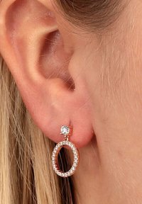 CHRIST ZIRKONIA - Örhänge - rose gold-coloured