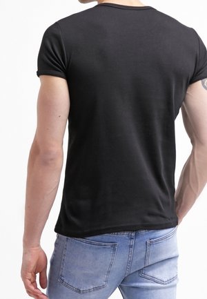 Print T-shirt - black