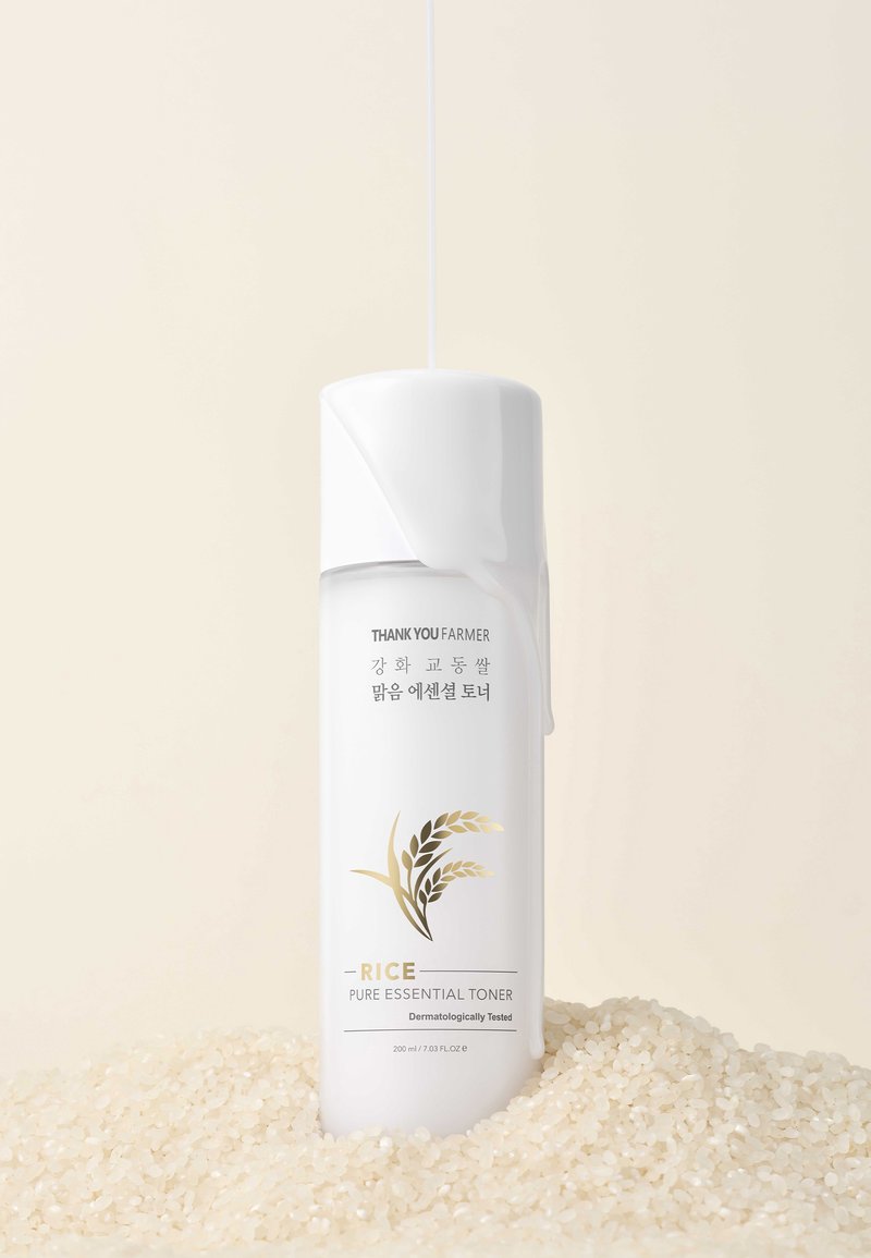 Thank You Farmer RICE PURE ESSENTIAL TONER - Trattamenti notte - black