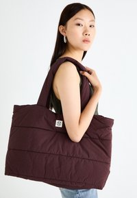 SASJA ICON KEY - Shopping Bag - fudge