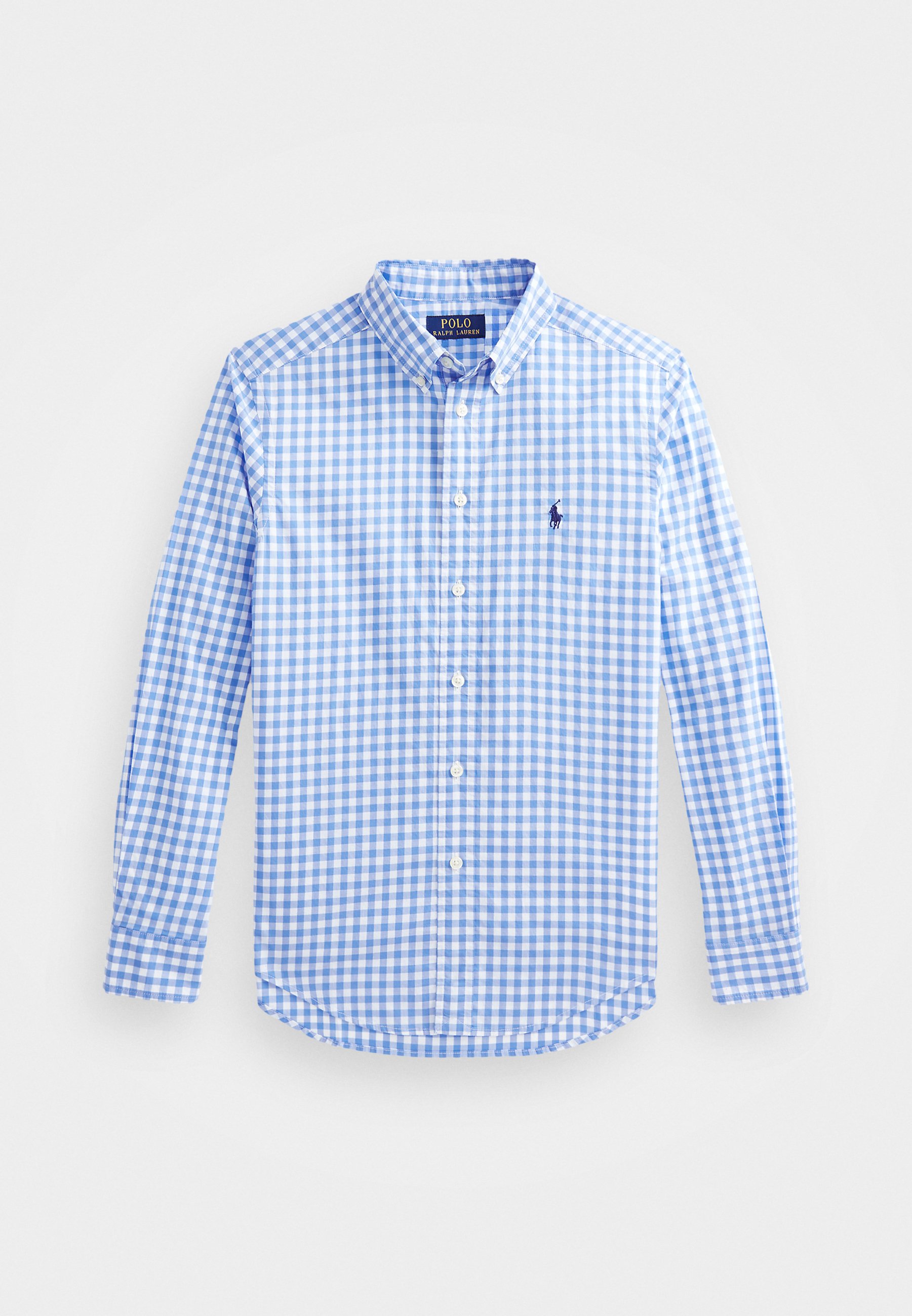 Polo Ralph Lauren GINGHAM COTTON POPLIN SHIRT Overhemd blue