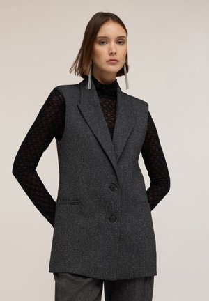 SARTORIALE   CON REVERS - Bodywarmer - grigio