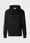 MONOLOGO HOODIE - Hoodie - black