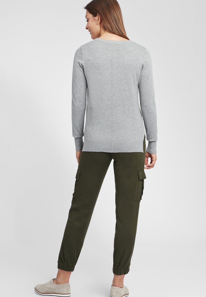 Damen Strickjacken | Oxmo OXWINOVA Strickpullover medium grey melange/grau - AK08342 Damen Strickjacken | Oxmo OXWINOVA Strickpullover medium grey melange/grau - AK08342