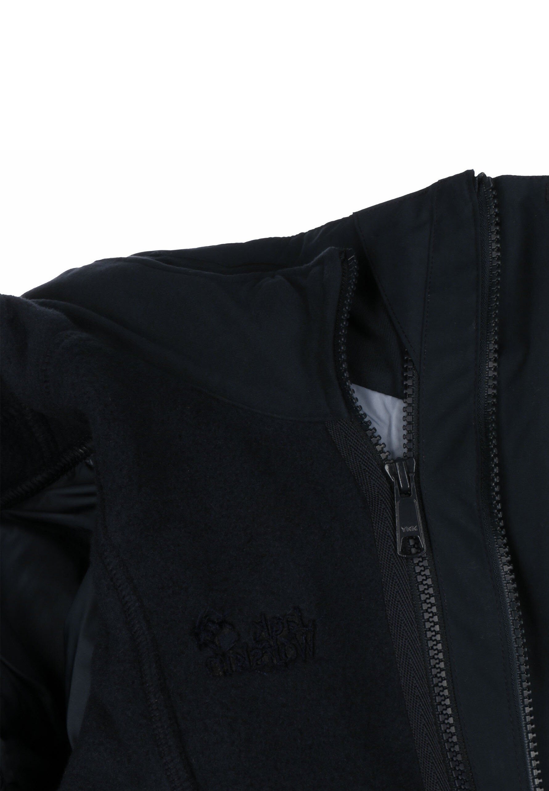 jack wolfskin ottawa coat midnight blue