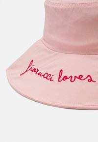 Fiorucci EMBROIDERED BUCKET HAT - Klobúk - baby pink