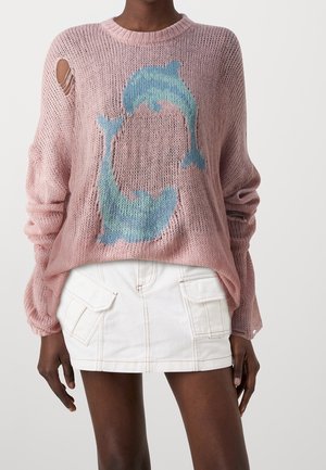 Strickpullover - pink