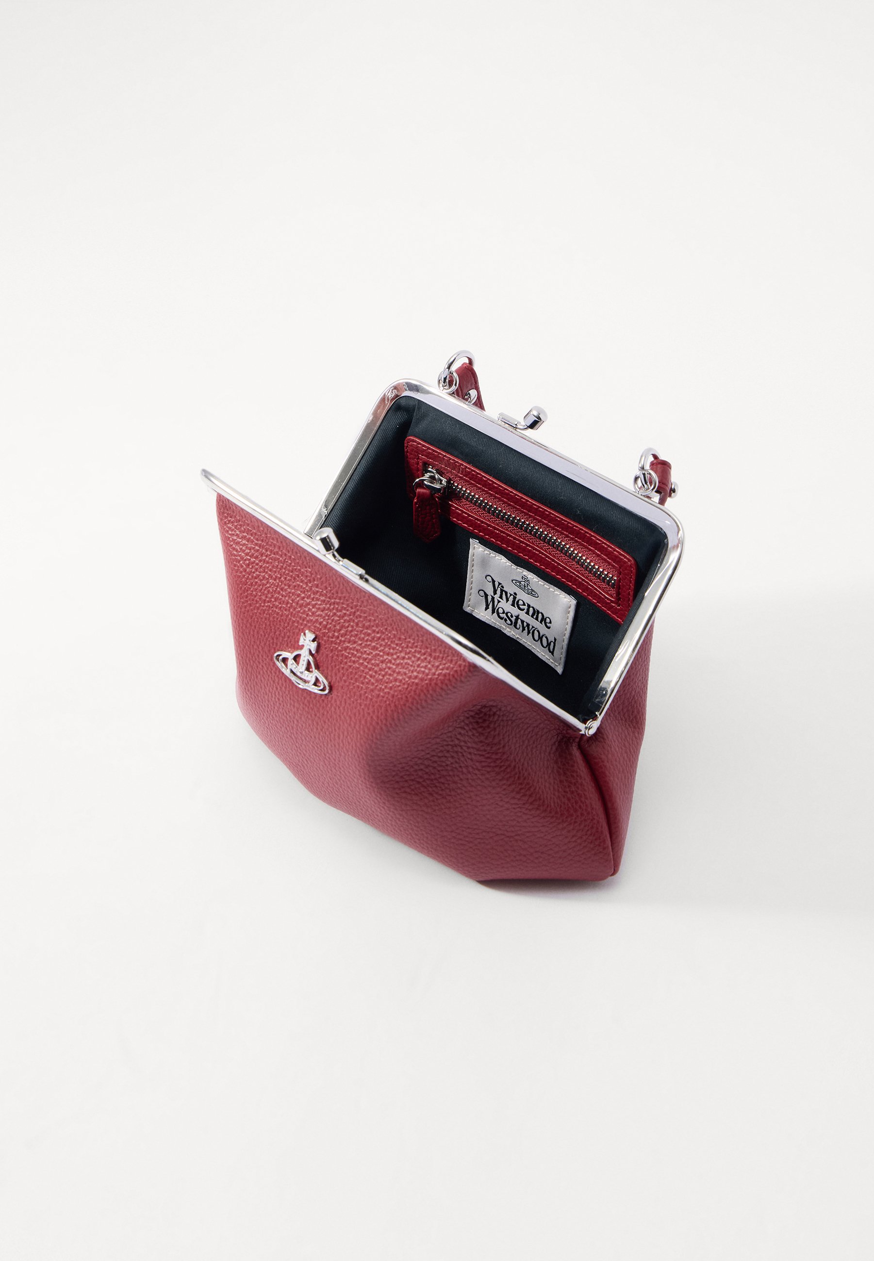 Vivienne Westwood GRANNY FRAME PURSE - Bolso de mano - red/rojo