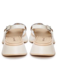 Cesare Gaspari Platåsandaletter - white