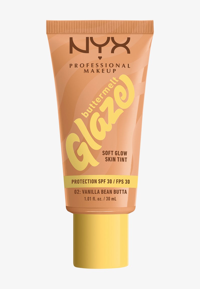 NYX Professional Makeup - BUTTERMELT GLAZE FOUNDATION LSF 30 - Fondotinta - vanilla bean butta, Ingrandire