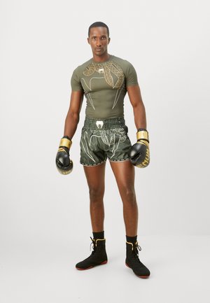 SERPENTI RASHGUARDS - Caraco - khaki/bronze-coloured/ivory