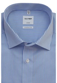 OLYMP LUXOR COMFORT FIT  LANGARM STREIFEN MITTEL  - Hemd - dunkelblau