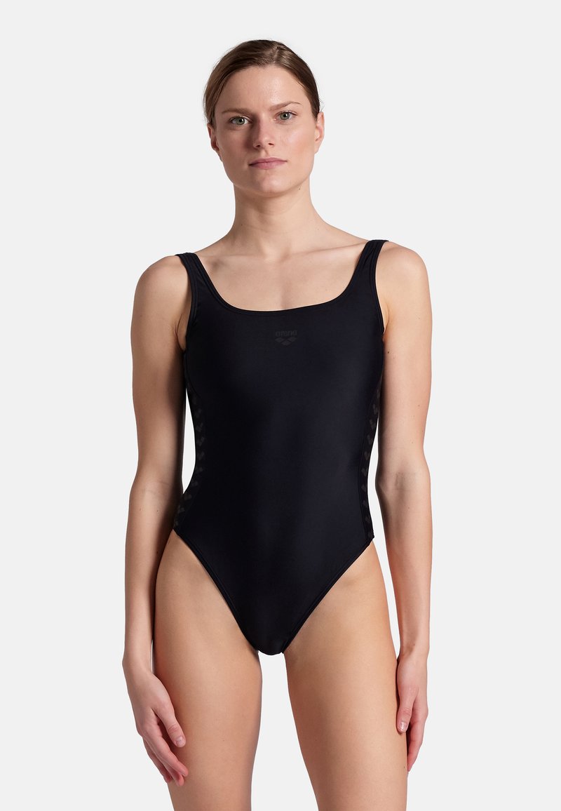 Arena TEAM STRIPE - Maillot de bain - black