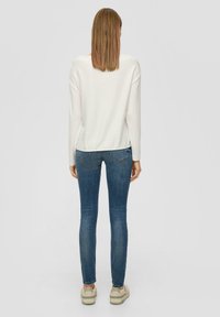 s.Oliver STRUKTURIERTES  - Sweatshirt - ecru