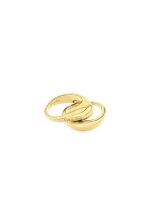 ELONGATED DROPS - Anillo - gold-coloured