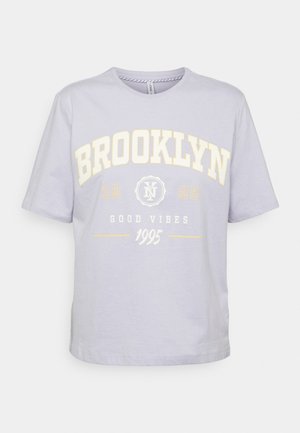 T-shirts print - lilac