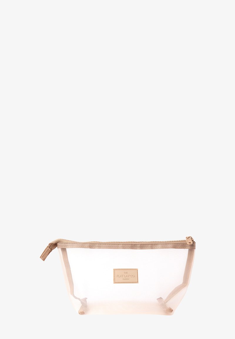 The Flat Lay Co. - ESSENTIAL MAKEUP POUCH - Toalettmappe - taupe, Forstørre