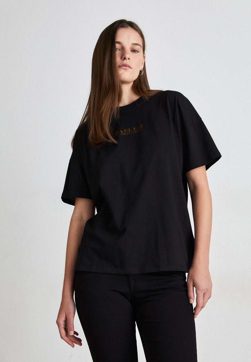 Barbour International - WHITSON TEE - Print T-shirt - black, Enlarge
