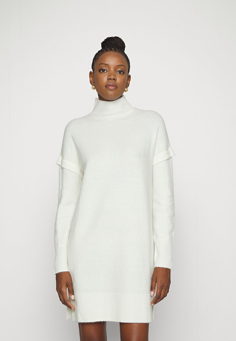 Esqualo DRESS JUMPER MEET Jumper dress off white/offwhite Zalando.ie